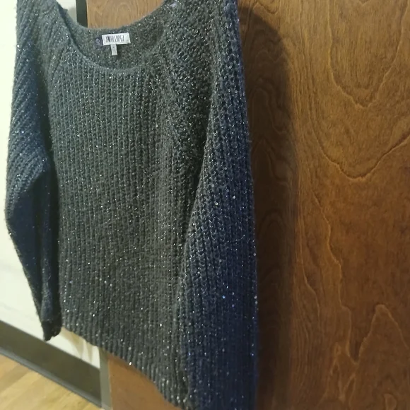 JENNIFER LOPEZ grey sequin sweater - Picture 5 of 7